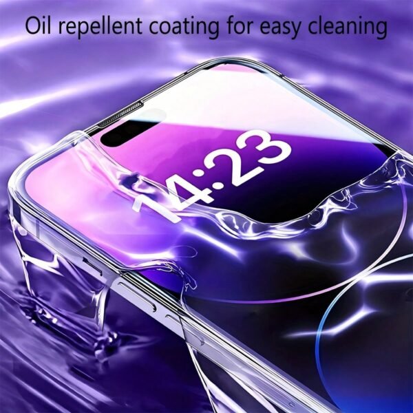 9H Tempered Glass Screen Protector with One-Click Applicator — for IPhone 12  → 17 Pro Max