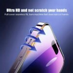 9H Tempered Glass Screen Protector with One-Click Applicator — for IPhone 12  → 17 Pro Max